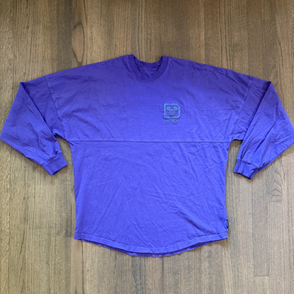 Disney Parks Purple Potion Long Sleeve Spirit Jersey Shirt-Size Medium